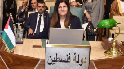 Filistin Dışişleri ve Gurbet&ccedil;iler Bakanı Shaheen, Slovakya Dışişleri Bakanı Juraj