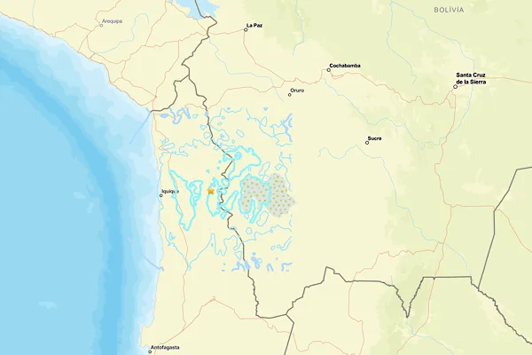 Amerika Birleşik Devletleri Jeoloji Araştırmaları Kurumu&rsquo;nun (USGS) verilerine g&ouml;re, &nbsp;Şili'nin