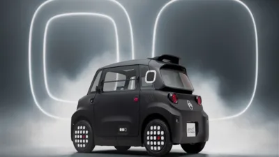 Mikro mobiliteyi konforla buluşturan Citroen Ami, sınırlı sayıdaki Ami Dark