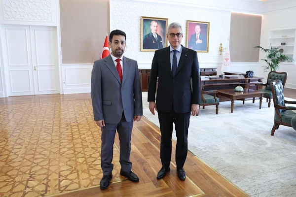 Sağlık Bakanı Prof. Dr. Kemal Memişoğlu, Suriye Sağlık Bakanı Musab