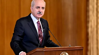 T&uuml;rkiye B&uuml;y&uuml;k Millet Meclisi (TBMM) Başkanı Numan Kurtulmuş, İslam İşbirliği