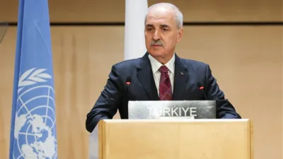 Milli iradenin tecellig&acirc;hı olan Meclis&rsquo;te ger&ccedil;ekleştirilen programda konuşan Kurtulmuş, şehitlerin