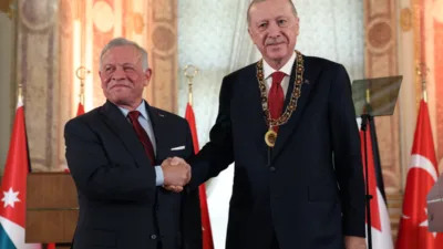 Cumhurbaşkanı Recep Tayyip Erdoğan ile&nbsp;&Uuml;rd&uuml;n Kralı 2. Abdullah arasında&nbsp;ikili ve