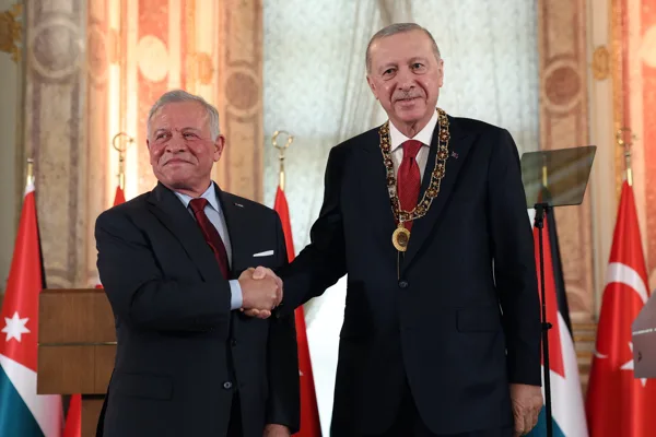 Cumhurbaşkanı Recep Tayyip Erdoğan ile&nbsp;&Uuml;rd&uuml;n Kralı 2. Abdullah arasında&nbsp;ikili ve