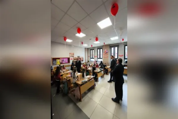 Kocaeli Valisi İlhami Aktaş, eğitim alanındaki &ccedil;alışmaları yerinde incelemek amacıyla
