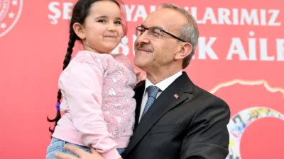 Malatya Valisi Yavuz, şehit aileleri ve gaziler adına valiliğin ev