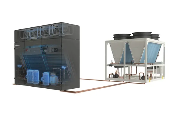 D&uuml;ş&uuml;k k&uuml;resel ısınma potansiyeline (GWP) sahip soğutma sistemi Vertiv&trade; CoolPhase