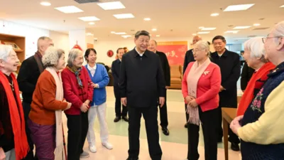 &Ccedil;in Cumhurbaşkanı Xi Jinping, Bahar Bayramı &ouml;ncesinde bug&uuml;n başkent Beijing&rsquo;de