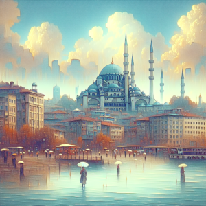 Yarın İstanbul Hava Durumu ve Tahmini: Bulutlu ve Yağmurlu Sıcaklık 23°C.