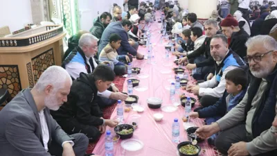 &Ccedil;orum Belediyesi tarafından, Ramazan ayı etkinlikleri kapsamında Suriye&rsquo;nin Yerm&uuml;k b&ouml;lgesinde