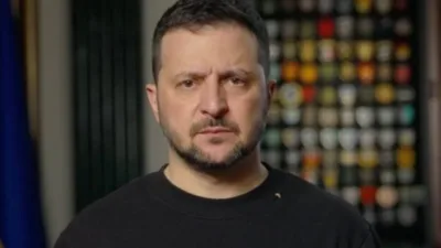 Ukrayna Devlet Başkanı Volodimir Zelenski, a&ccedil;ıklamasında "Bug&uuml;n, Putin&rsquo;in Kiev&rsquo;i ele