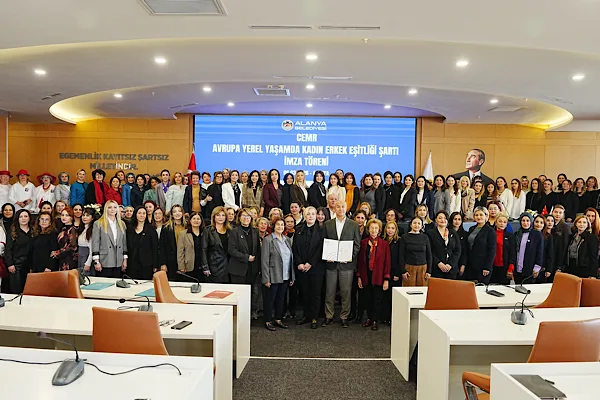 Alanya’da yerel yönetimlerde kadın-erkek eşitliğini güçlendirmeye yönelik önemli bir adım