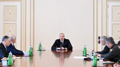 Azerbaycan Cumhuriyeti Cumhurbaşkanlığı’ndan yapılan açıklamaya göre; Azerbaycan Cumhuriyeti Cumhurbaşkanı İlham