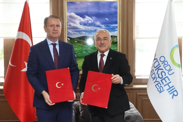 Ordu Büyükşehir Belediye Başkanı Mehmet Hilmi Güler ve Ordu Üniversitesi