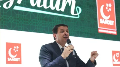 Saadet Partisi Genel Başkanı Mahmut Arıkan, partisinin Kastamonu İl Teşkilatı