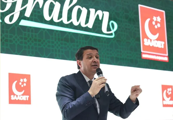 Saadet Partisi Genel Başkanı Mahmut Arıkan, partisinin Kastamonu İl Teşkilatı