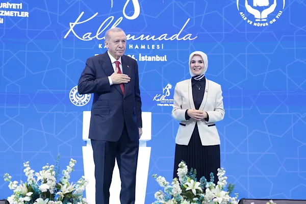 Şişli’de düzenlenen 8 Mart Dünya Kadınlar Günü iftar programında konuşan