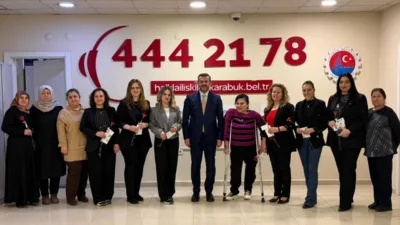 Karabük Belediye Başkanı Çetinkaya, 8 Mart Dünya Kadınlar Günü dolayısıyla