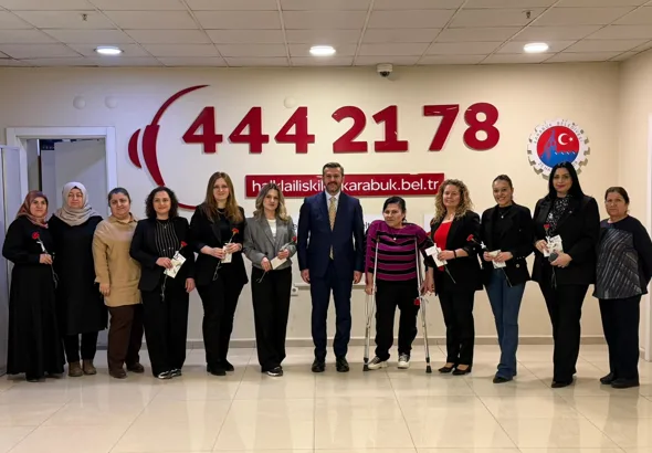 Karabük Belediye Başkanı Çetinkaya, 8 Mart Dünya Kadınlar Günü dolayısıyla