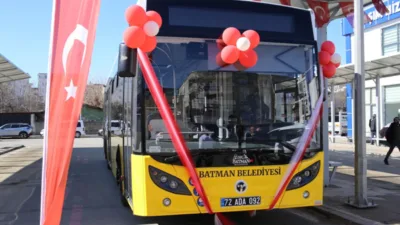 Batman Belediyesi İşletme ve İştirakler Müdürlüğü tarafından gerçekleştirilen alımla, 12