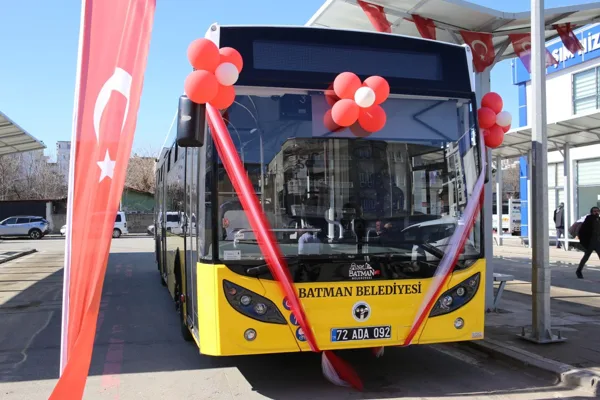 Batman Belediyesi İşletme ve İştirakler Müdürlüğü tarafından gerçekleştirilen alımla, 12