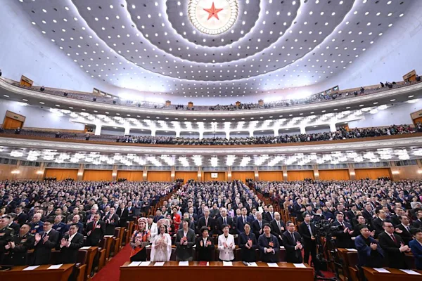 A&ccedil;ılış t&ouml;reninde Xi Jinping dahil &Ccedil;in Kom&uuml;nist Partisi ve h&uuml;k&uuml;met