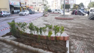 Proje kapsamında yürütülen altyapı ve üstyapı çalışmalarının ardından, peyzaj düzenlemeleri