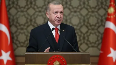 Cumhurbaşkanlığı İletişim Başkanlığından yapılan açıklamaya göre Cumhurbaşkanı Recep Tayyip Erdoğan,