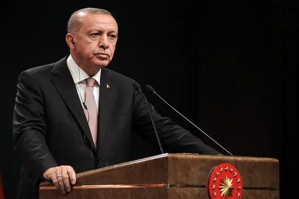 Cumhurbaşkanı Recep Tayyip Erdoğan, Kuveyt Emiri Şeyh Mişal El Ahmed