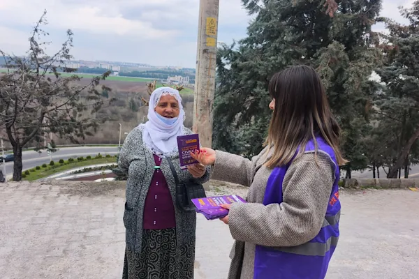 Diyarbakır’da 8 Mart Dünya Emekçi Kadınlar Günü kapsamında kent genelinde