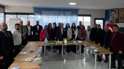 Demokratik Sol Parti (DSP) Bursa İl Başkanı Mehmet Seskır,&nbsp;Kestel İl&ccedil;e
