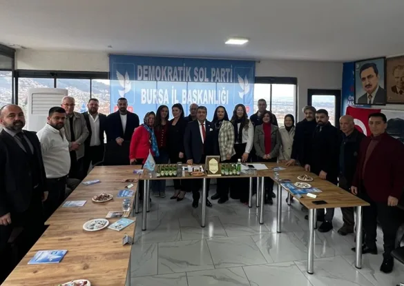 Demokratik Sol Parti (DSP) Bursa İl Başkanı Mehmet Seskır,&nbsp;Kestel İl&ccedil;e