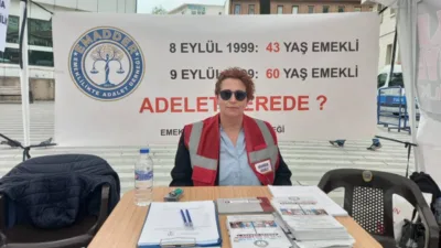 Emeklilikte Adalet Derneği Genel Başkanı Mihriban Uğurlu, kamuoyunda &ldquo;EYT d&uuml;zenlemesi&rdquo;