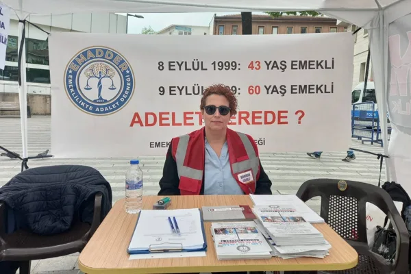 Emeklilikte Adalet Derneği Genel Başkanı Mihriban Uğurlu, kamuoyunda &ldquo;EYT d&uuml;zenlemesi&rdquo;