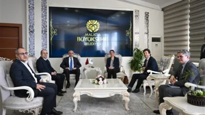 G&ouml;r&uuml;şmede, Malatya B&uuml;y&uuml;kşehir Belediyesi ile Fransız Kalkınma Ajansı arasında y&uuml;r&uuml;t&uuml;len