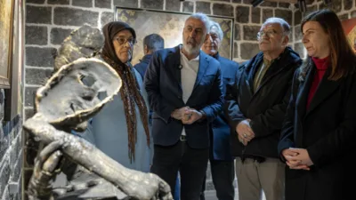 8 Mart Dünya Emekçi Kadınlar Günü’ne atfedilen serginin açılışına Diyarbakır