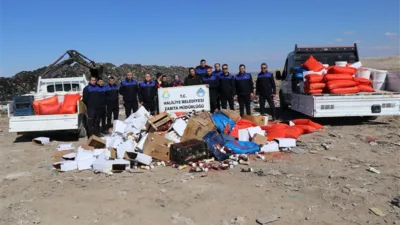 Haliliye Belediyesi Zabıta Müdürlüğü ekipleri, halk sağlığını korumaya yönelik denetimlerini