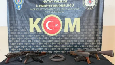 Hatay Emniyet Müdürlüğü ekiplerinin kaçakçılık suçlarına yönelik yürüttüğü çalışmalar kapsamında