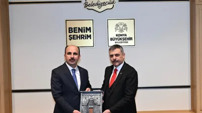 İçişleri Bakanı Çiftçi, Konya’ya gerçekleştirdiği program kapsamında Konya Büyükşehir Belediye