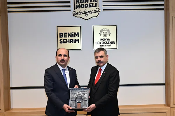 İçişleri Bakanı Çiftçi, Konya’ya gerçekleştirdiği program kapsamında Konya Büyükşehir Belediye
