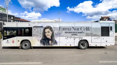 İETT, Fatma Nur öğretmen için bir otobüsünü özel olarak tasarladı