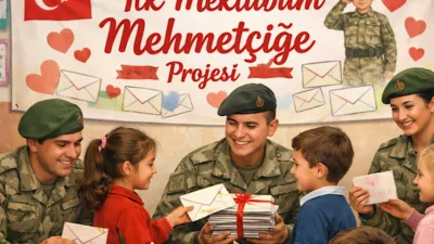 Milli Savunma Bakanlığı tarafından yürütülen “İlk Mektubum Mehmetçiğe” projesi kapsamında,
