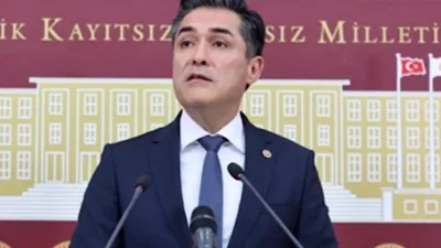 İYİ Parti S&ouml;zc&uuml;s&uuml;&nbsp;Kavuncu, partisinin İstanbul İl Başkanlığı&rsquo;nda d&uuml;zenlediği basın toplantısında