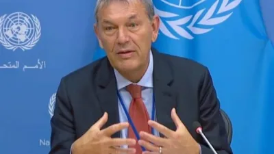 UNRWA Genel Komiseri Philippe Lazzarini, bölge genelinde tırmanan şiddet olaylarının,