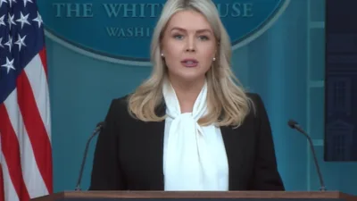 Beyaz Saray Basın Sözcüsü Karoline Leavitt, ABD Başkanı Donald Trump’ın