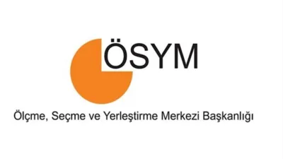 Ölçme, Seçme ve Yerleştirme Merkezi (ÖSYM), sınav takviminde yer alan