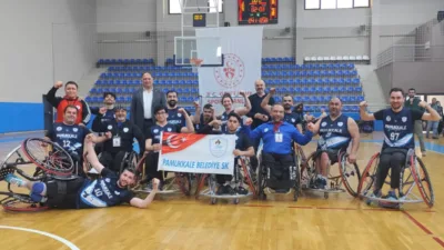 Pamukkale Belediyespor Tekerlekli Sandalye Basketbol Takımı, deplasmanda Kocaeli Engelliler Spor