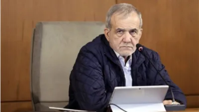 İran Cumhurbaşkanı Mesud Pezeşkiyan, İran’ın çalışmalarının yanında duran Kürdistan halkını