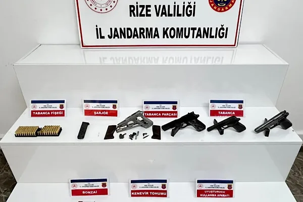 Rize İl Emniyet Müdürlüğü ekiplerince il genelinde yürütülen titiz çalışmalar