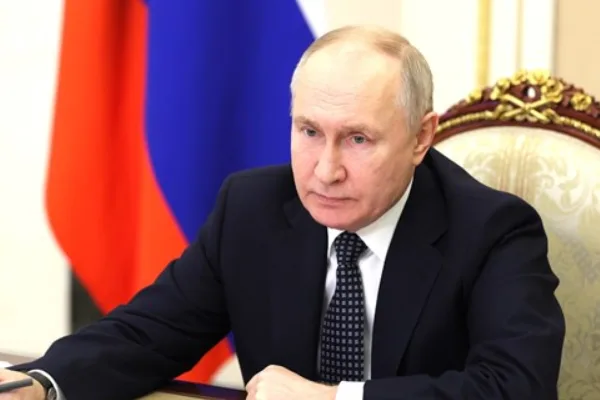 Rusya Dışişleri Bakanlığından yapılan a&ccedil;ıklamaya g&ouml;re&nbsp;Rusya Devlet Başkanı Vladimir Putin,